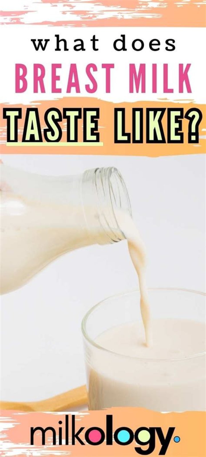 Why does milk taste like chalk?