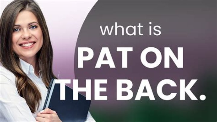 Why does my baby pat my back?