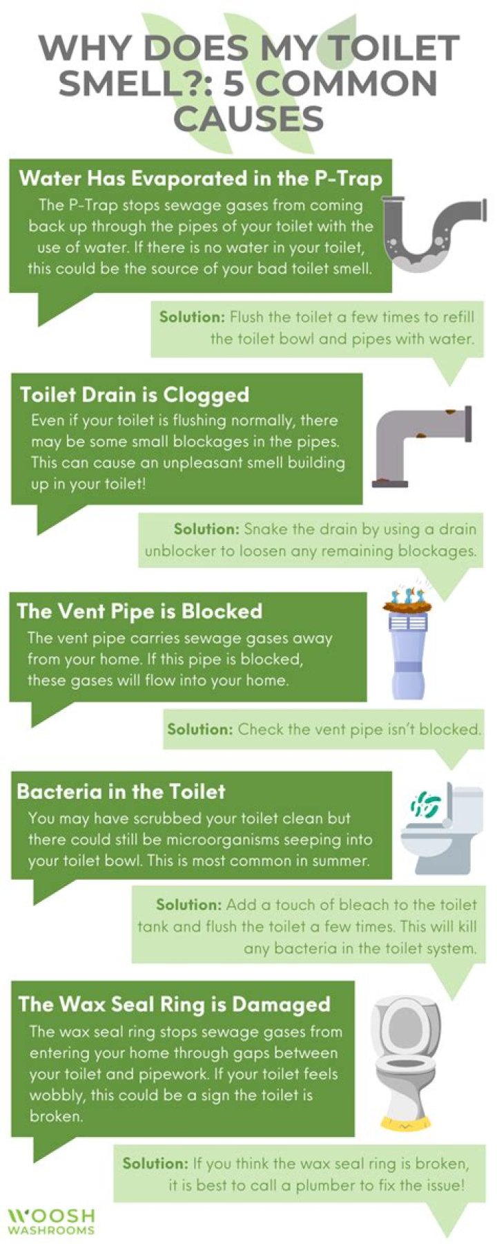 Why does my bathroom smell like mold?