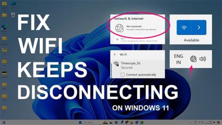 Why does my WiFi keep blinking?