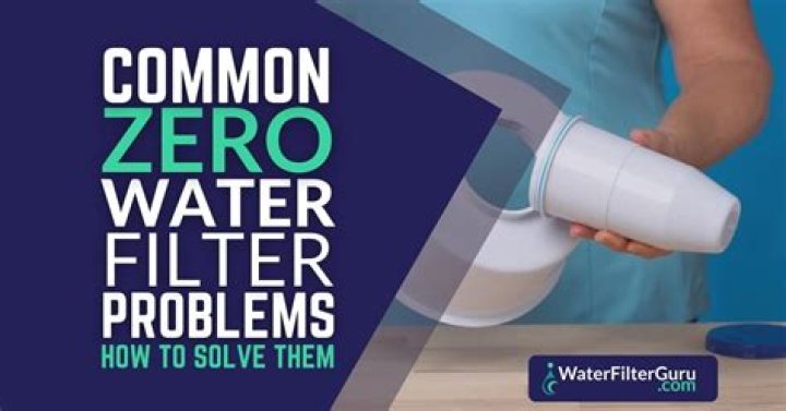 Why does my ZeroWater filter smell like fish?