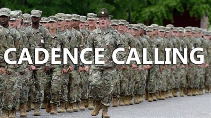Why does the military sing cadence?