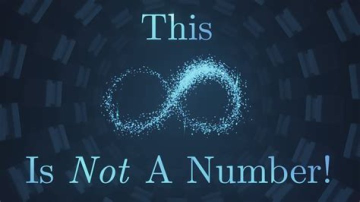 Why is infinity not a number?