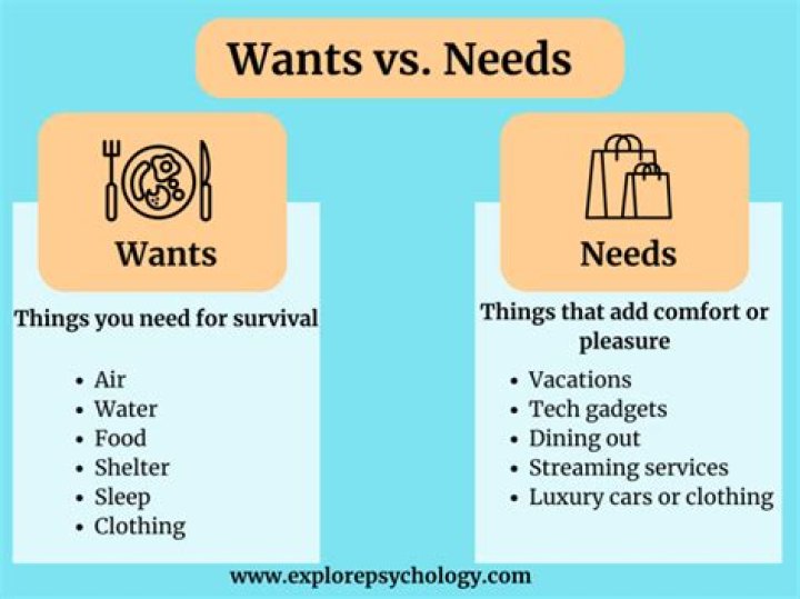 Why is it important to prioritize your needs and wants when it comes to spending and planning for the future?