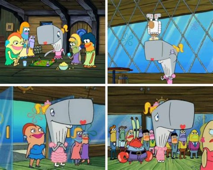 Why is Mr. Krabs daughter a whale?