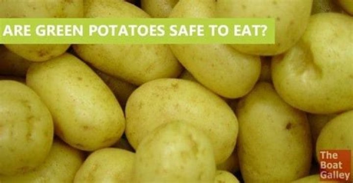 Why is my potato green?