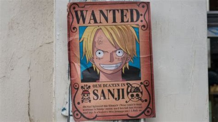 Why is Sanji poster only alive?