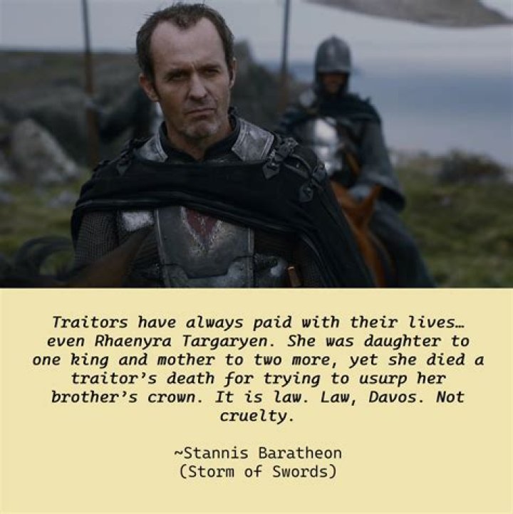 Why is Stannis the Mannis?
