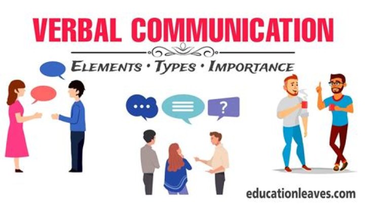 Why is verbal communication important?