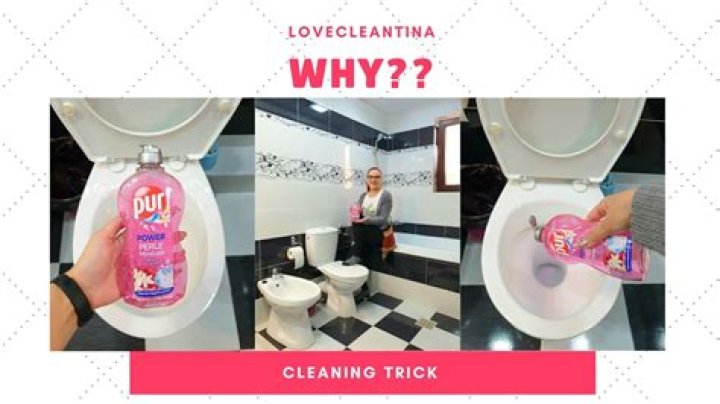 Why pour dish soap in your toilet?