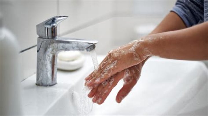Why should you not use white spirit to clean your hands?