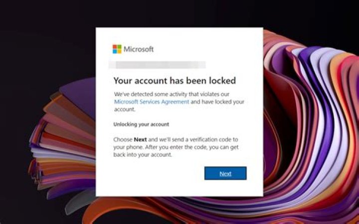 Why was my Microsoft account locked for no reason?