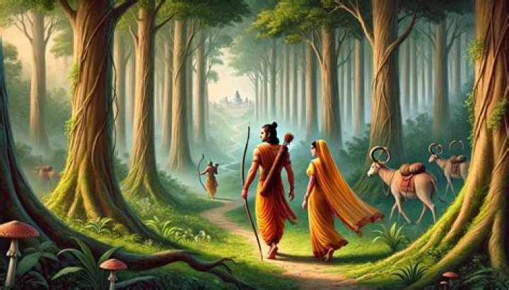 Why was Rama sent to Forest for 14 years?