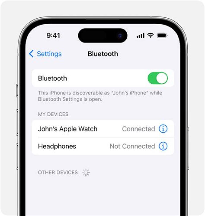 Why wont my iPhone find Bluetooth devices?