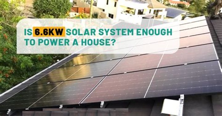 Will 6kW power a house?