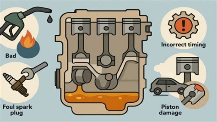 Will adding oil stop engine knock?
