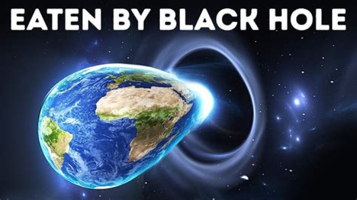 Will Earth be eaten by a black hole?